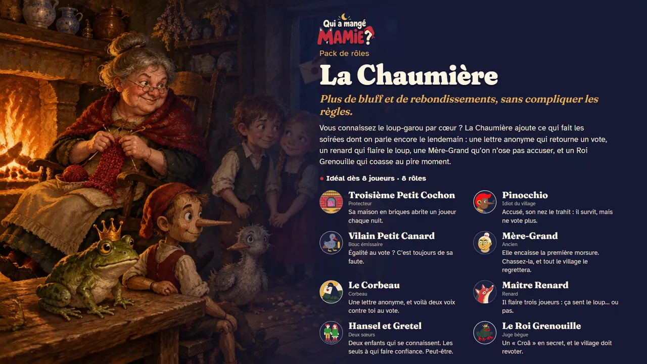 Affiche du pack La Chaumière